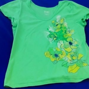 Hanes large green shirt